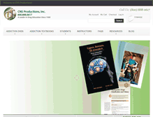 Tablet Screenshot of cnsproductions.com